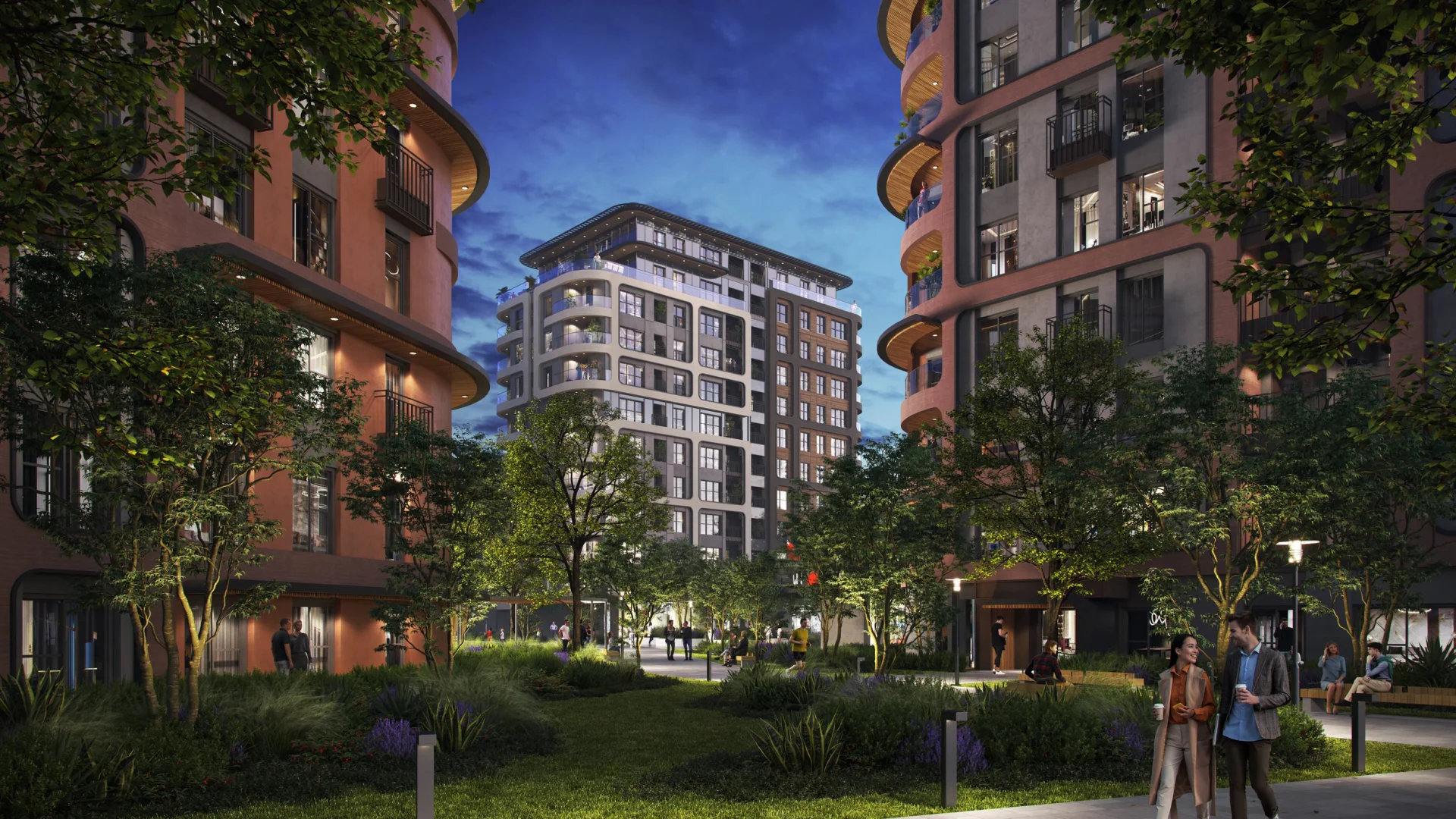 Современный комплекс у залива Халич - untagged