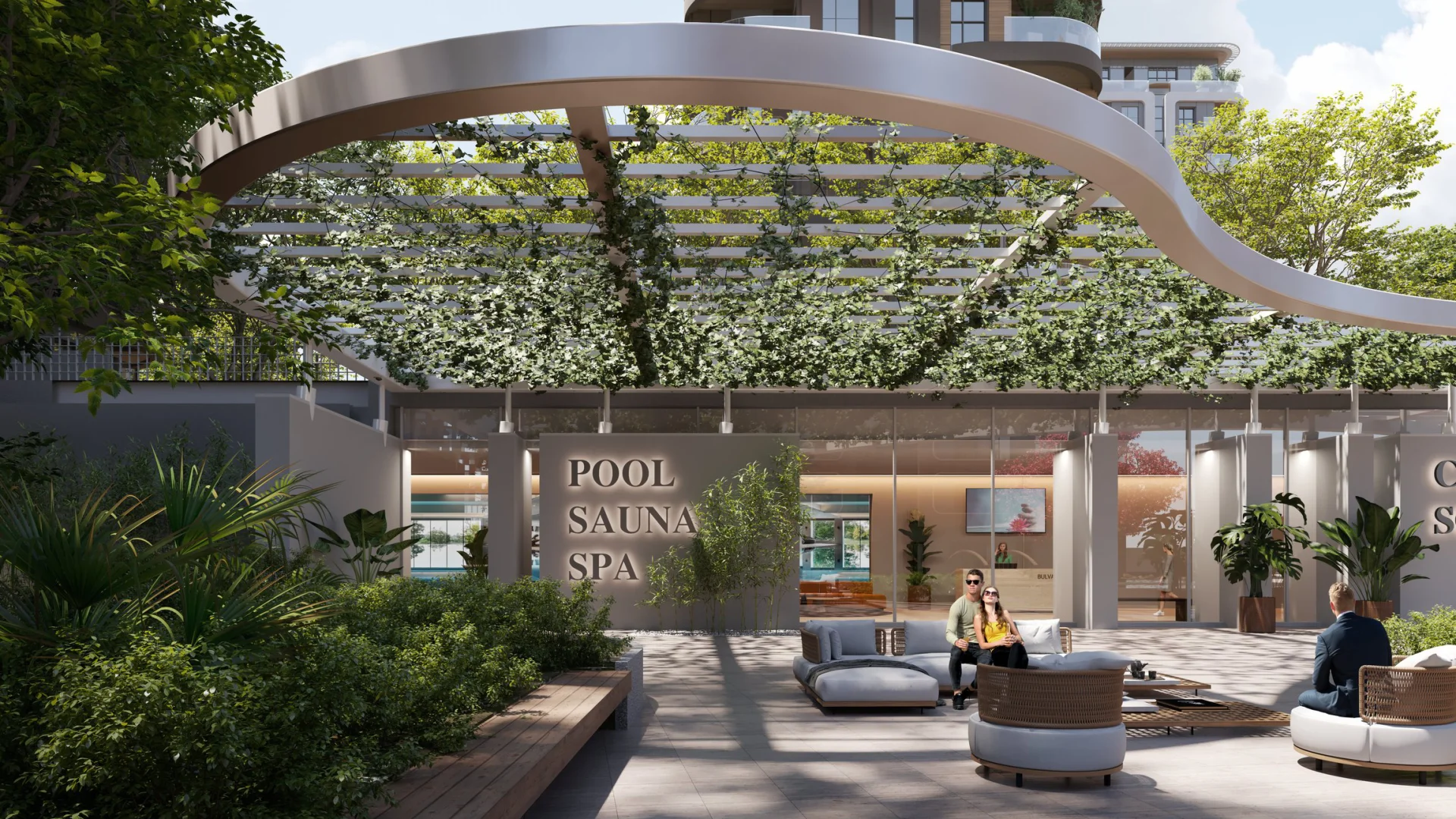 Современный комплекс у залива Халич - amenity