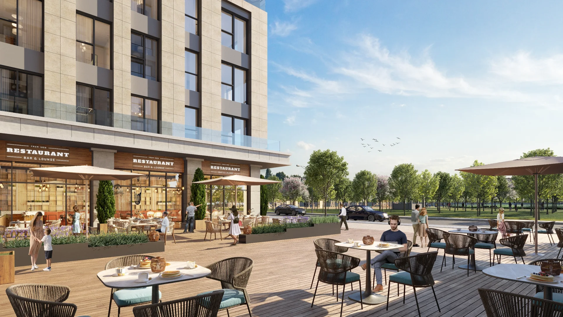 Современный комплекс в Зейтинбурну - amenity