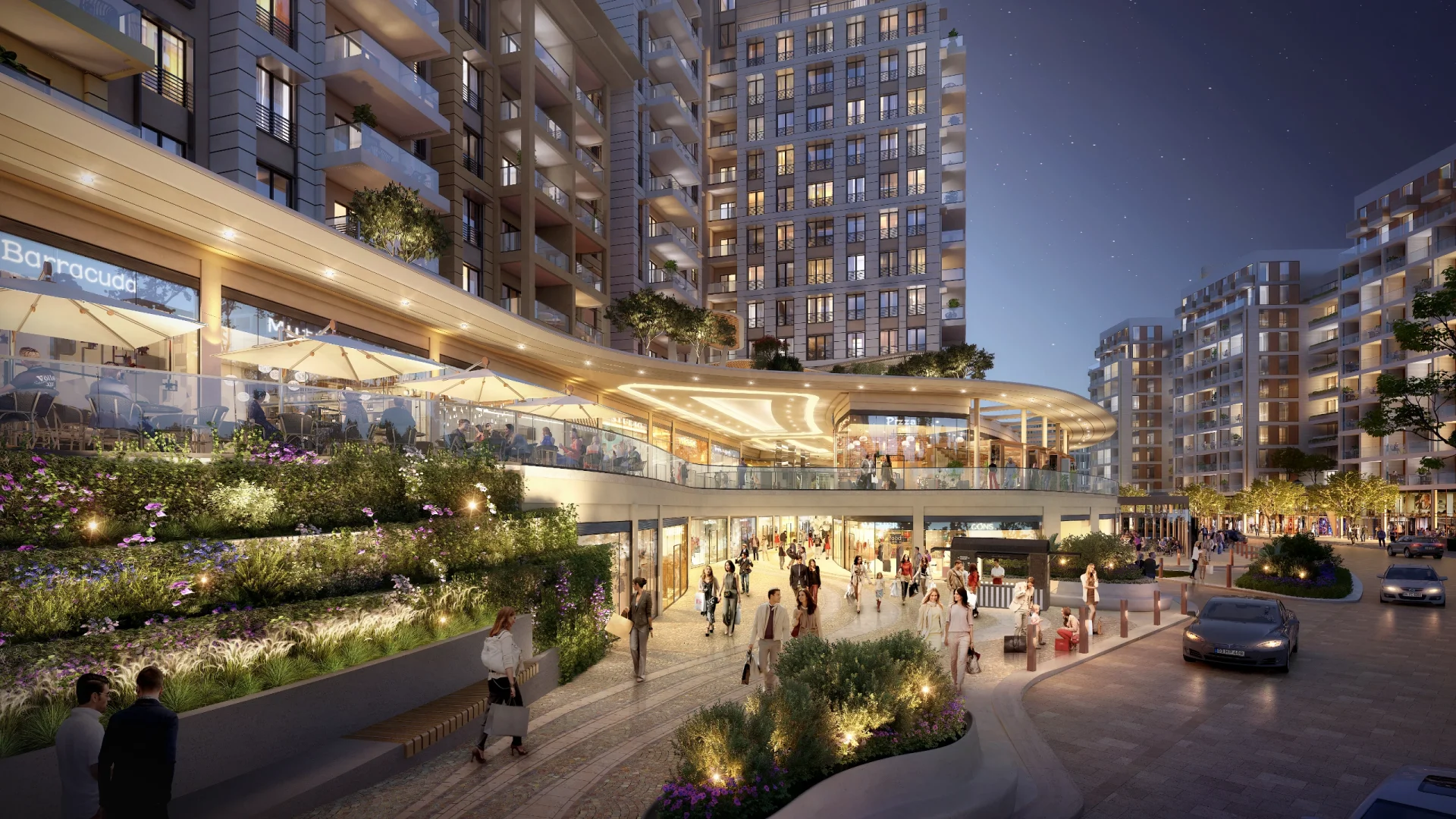 Современная жизнь в Топкапы - district